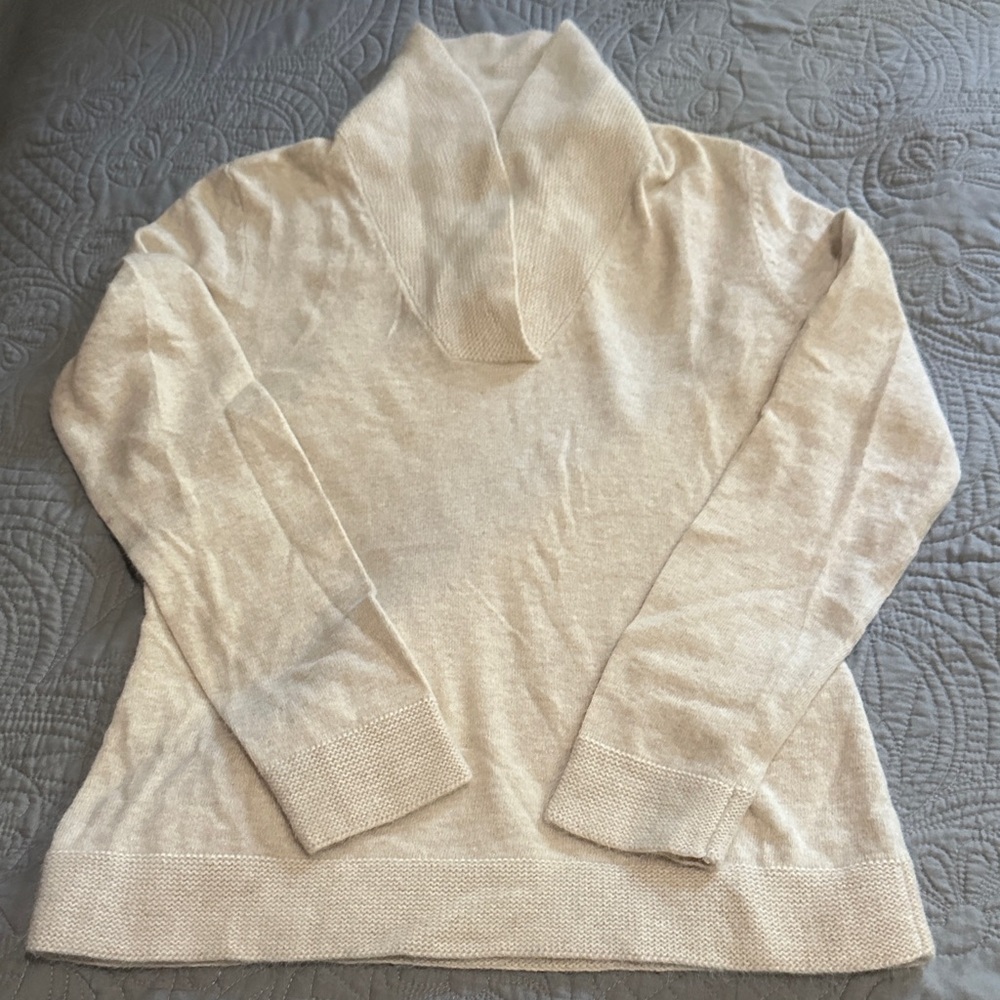 Fenn Wright Manson Elegant Cream Women's Angora/Lamb’s Wool Sweater